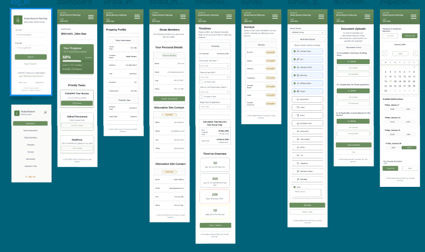 Client Prototype — Mobile

Mobile prototype for the Client role, confirming that key workflows remained accessible and intuitive on smaller screens.